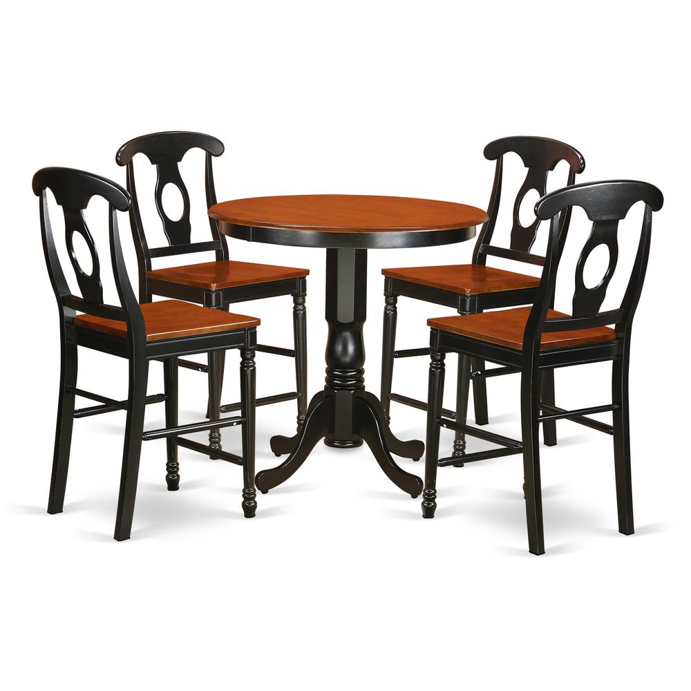 5  Pc  counter  height  set  -  high  Table  and  4  Kitchen  Dining  Chairs.. Picture 2