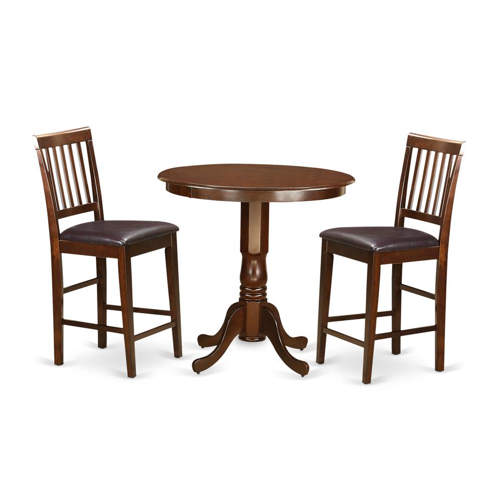 3  PC  pub  Table  set-pub  Table  and  2  counter  height  Chairs. Picture 2