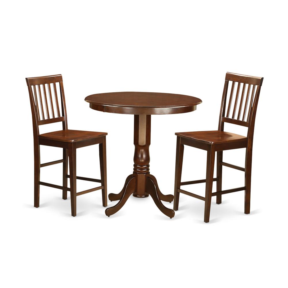 3  Pc  Dining  counter  height  set  -  high  top  Table  and  2  Dining  Chairs.. Picture 2