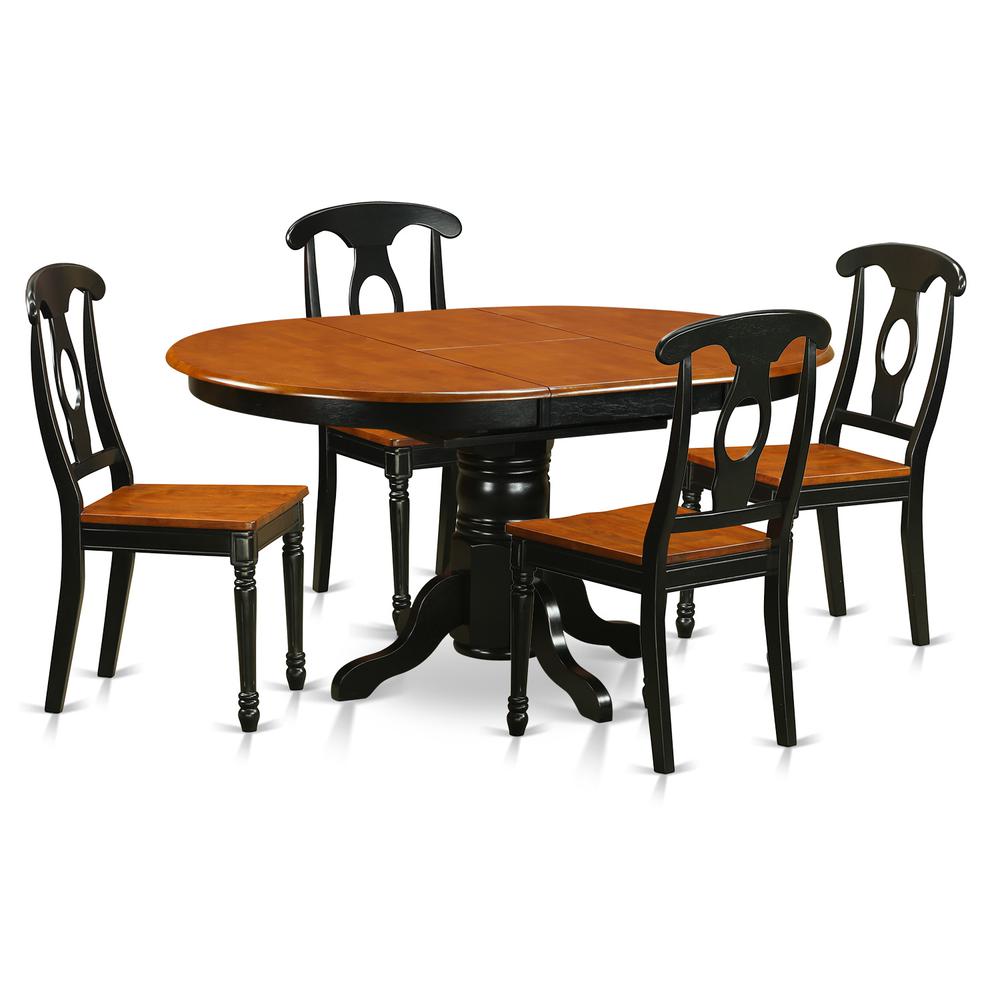 5  Pc  Dining  room  set-Oval  Dining  Table  in  conjuction  with  4  Dining  Chairs.. Picture 2