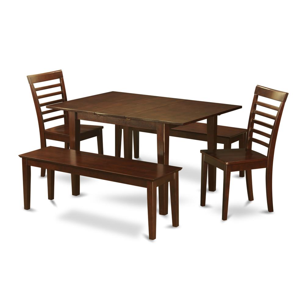 5  Pc  small  Kitchen  Table  set-small  Tables  and  2  Kitchen  Chairs  and  2  Benches. Picture 2