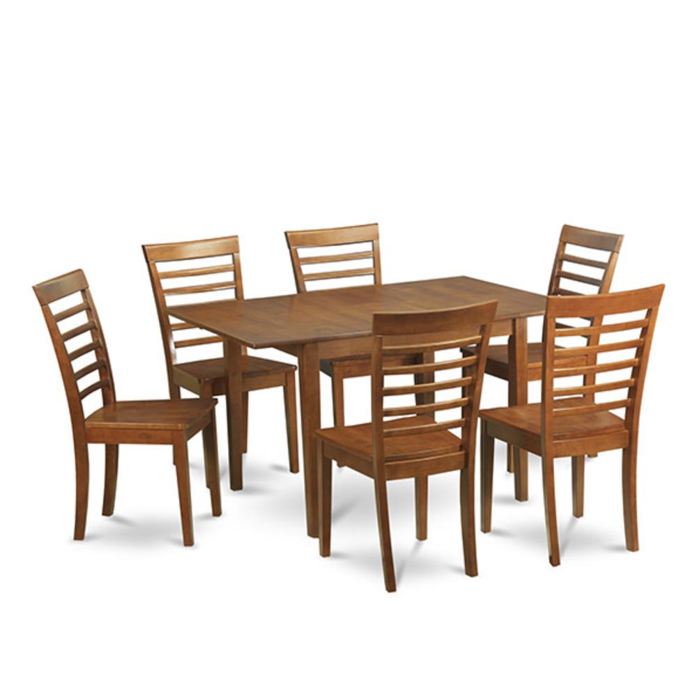 7  Pc  dinette  set-small  Dining  Tables  with  6  Dining  Chairs. Picture 2