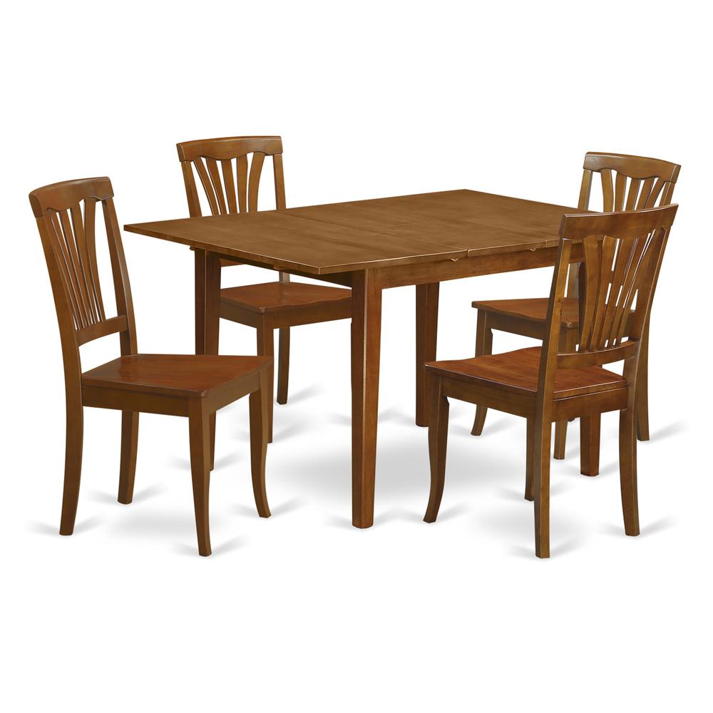 5  Pc  small  Kitchen  Table  set-small  Kitchen  Table  and  4  Kitchen  Chairs. Picture 2