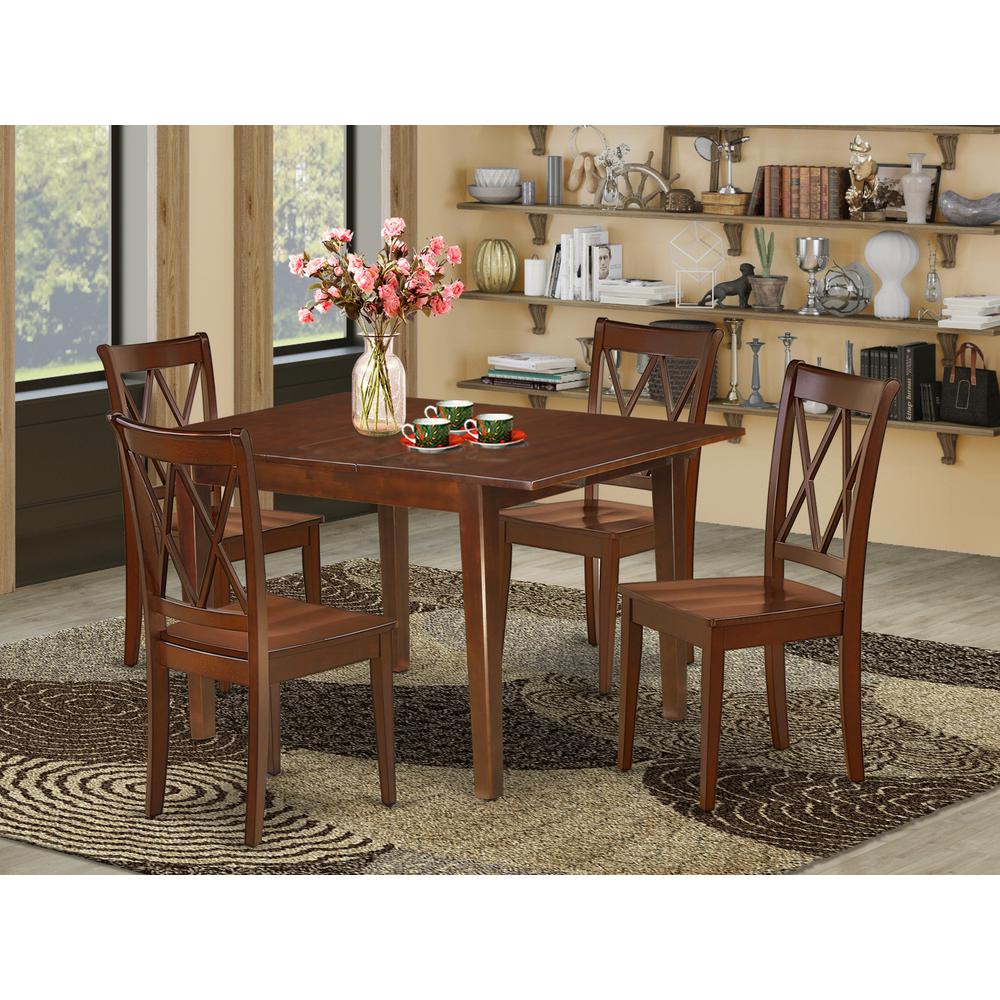 Dining Room Set Mahogany, MLCL5-MAH-W. Picture 2