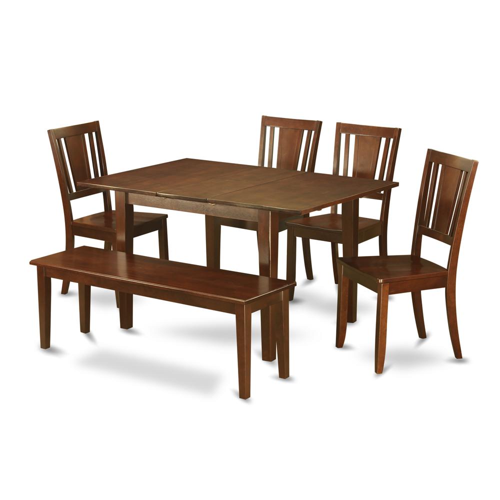 6  Pc  dinette  set-breakfast  nook  and  4  Chairs  for  Dining  room  and  Dining  Bench. Picture 2