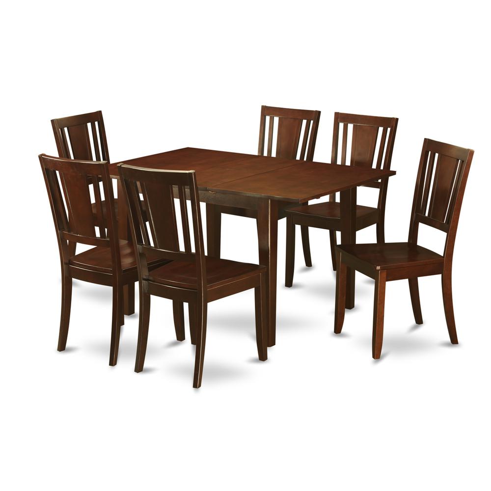 7  Pc  Kitchen  nook  Dining  set-breakfast  nook  and  6  Kitchen  Dining  Chairs. Picture 2