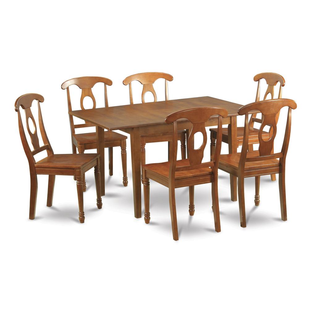 7  Pc  Kitchen  nook  Dining  set-small  Table  and  6  Dining  Chairs. Picture 2