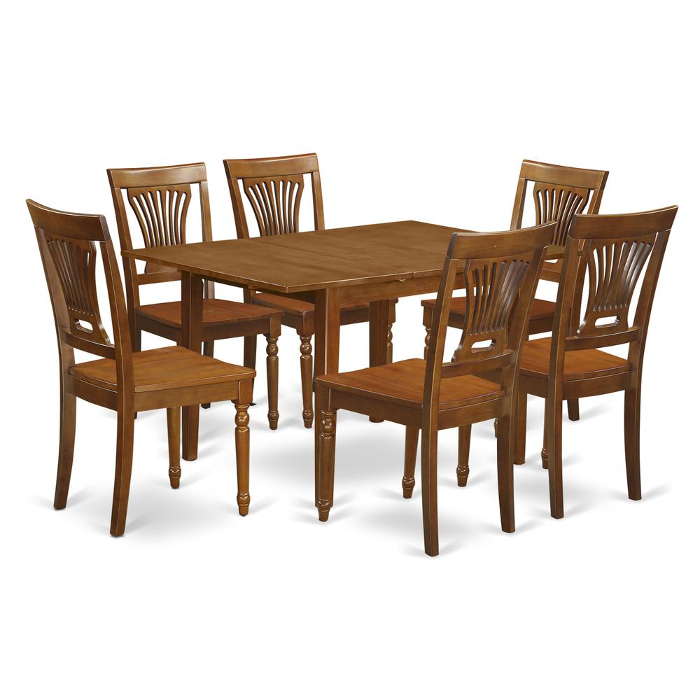 7  Pc  Kitchen  nook  Dining  set-Kitchen  Table  6  Chairs  for  Dining  room. Picture 2