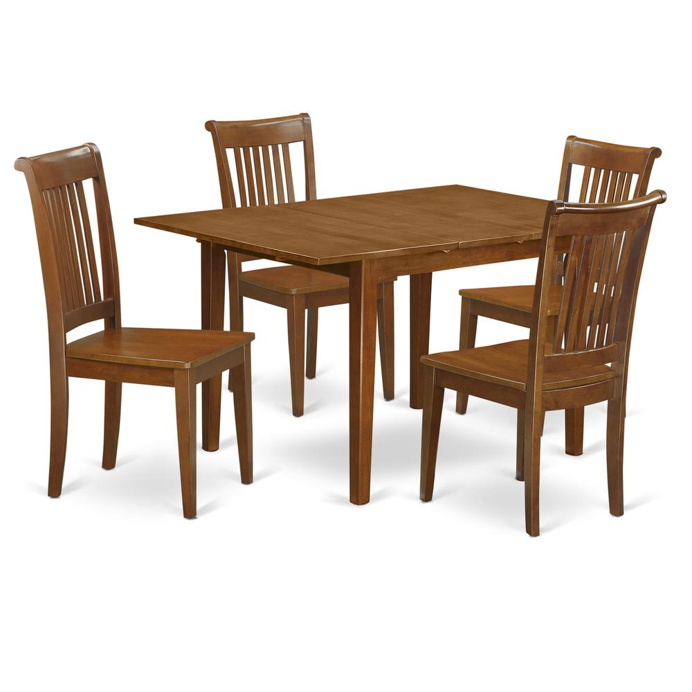 5  Pc  Kitchen  dinette  set-Kitchen  Table  and  4  Dining  Chairs. Picture 2