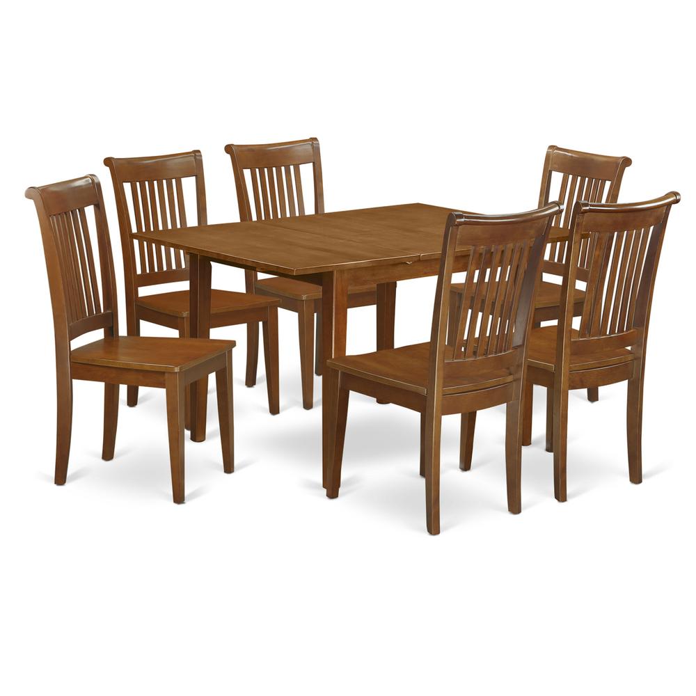 7  Pc  Kitchen  nook  Dining  set-Kitchen  Table  and  6  Dining  Chairs. Picture 2