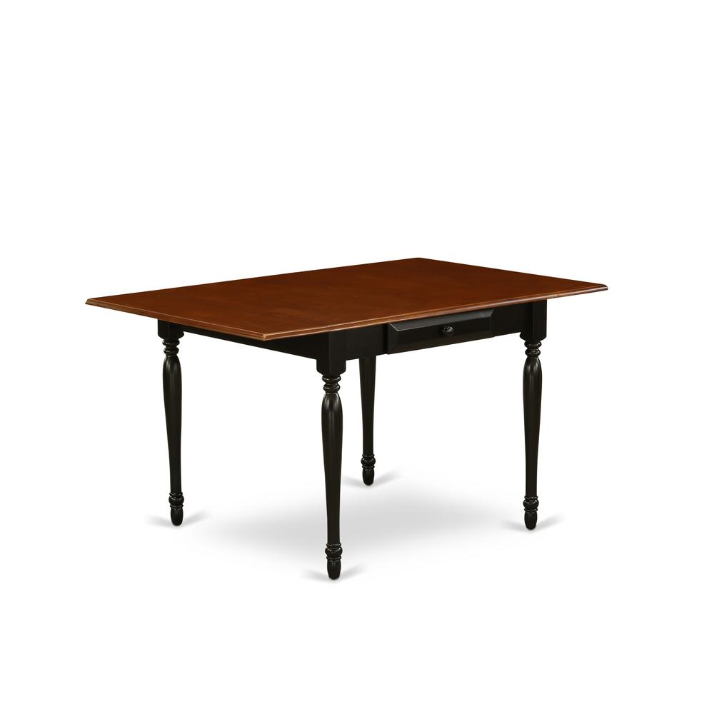 Dining Table Black & Cherry, MZT-BCH-T. Picture 2