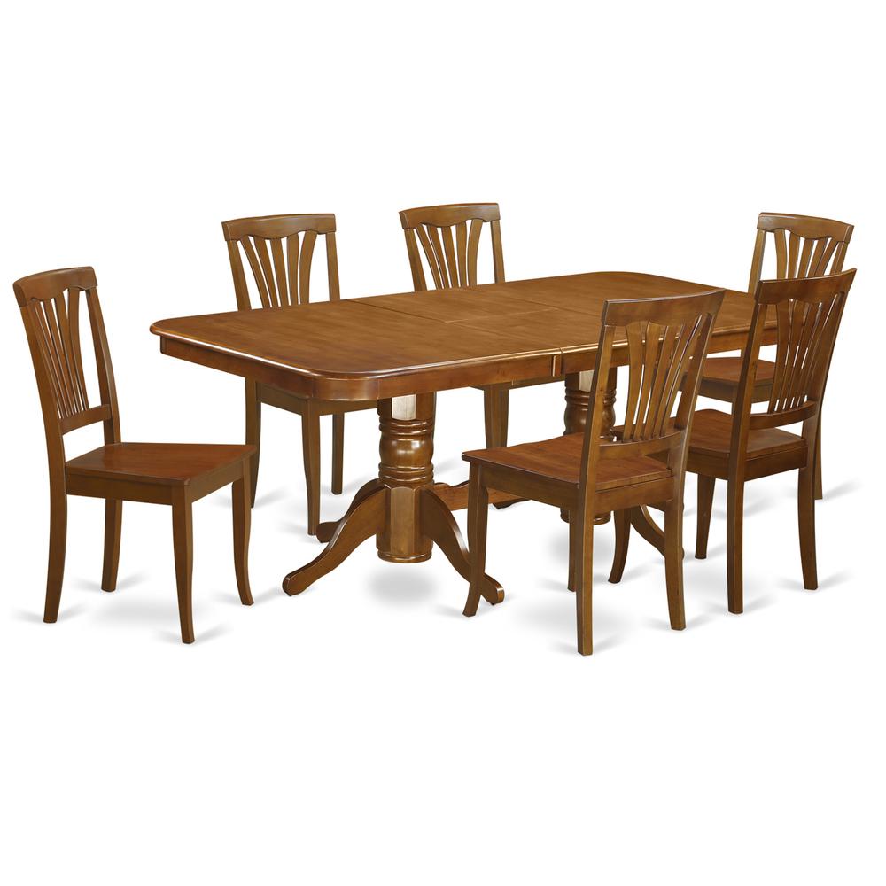 7  Pc  formal  Dining  room  set-Dining  Table  and  6  Kitchen  Dining  Chairs. Picture 2