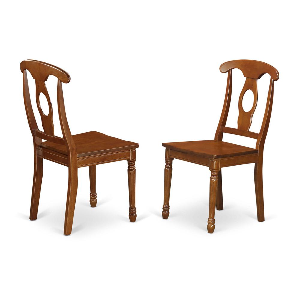 Napoleon  styled  chair  with  wood  seat,  Set  of  2. Picture 2