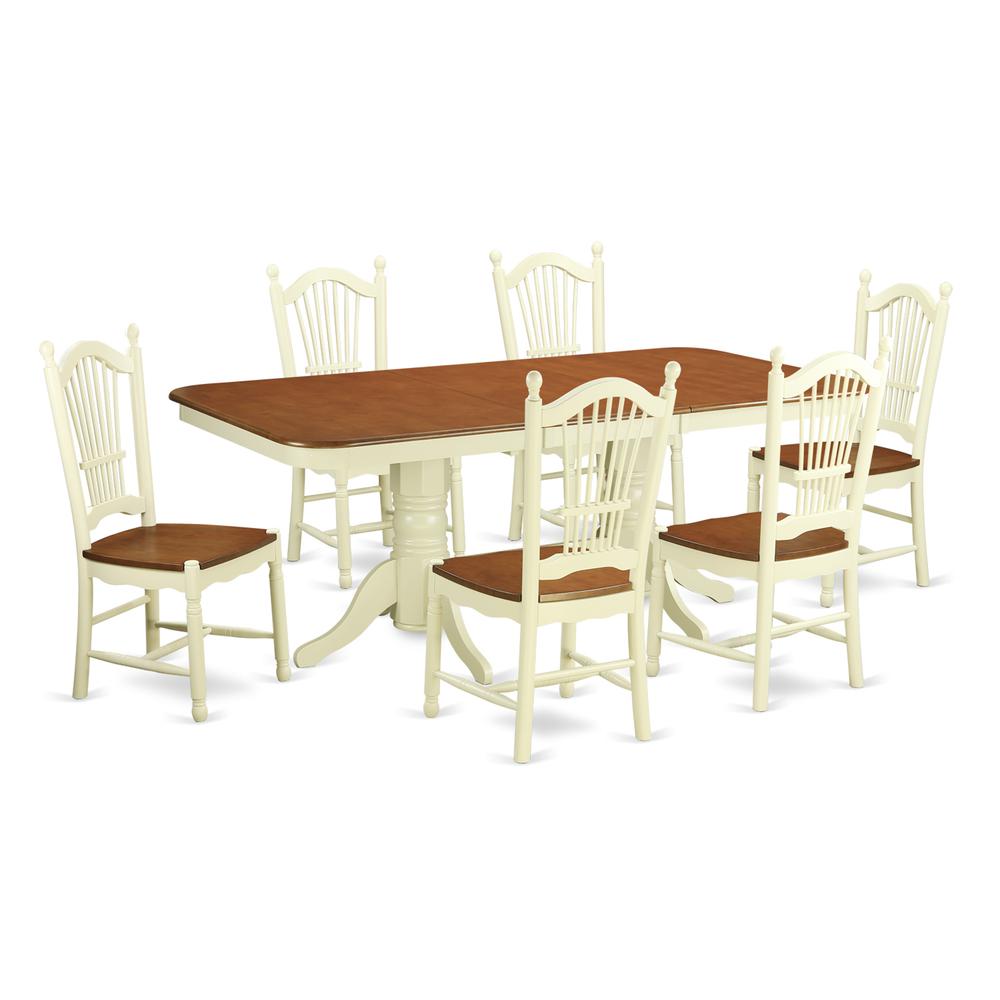 7  Pc  Dining  room  set  -Kitchen  Table  and  6  Dining  Chairs. Picture 2