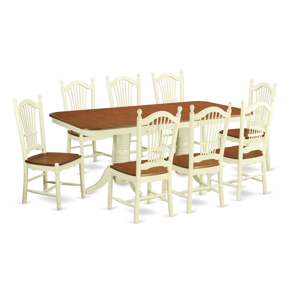 9  PcKitchen  Table  set  -Small  Kitchen  Table  and  8  Dining  Chairs. Picture 2