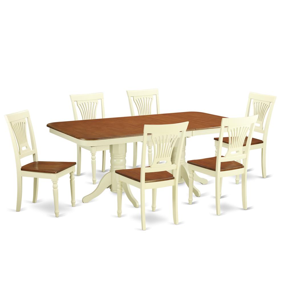 7  PC  Dining  set-Dining  Table  and  6  Dining  Chairs  for  Dining. Picture 2