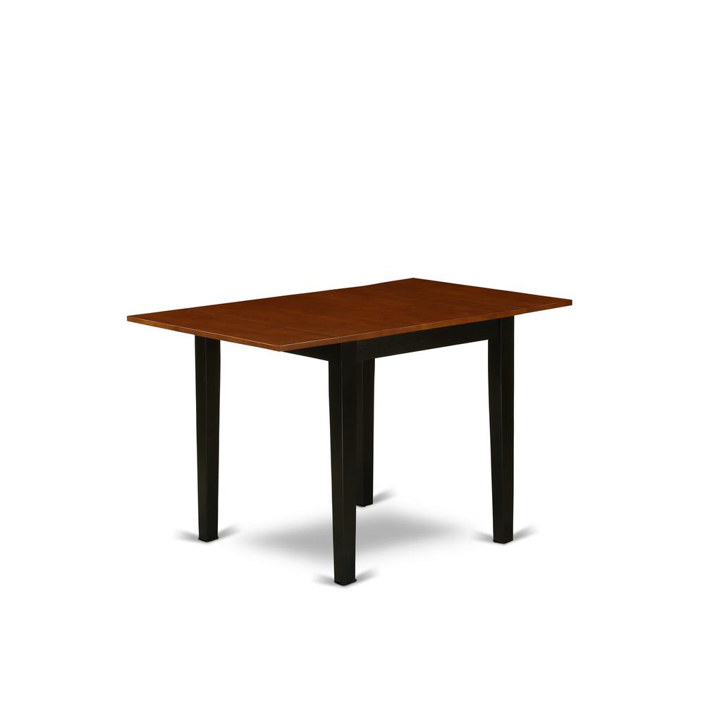 Dining Table Black & Cherry, NDT-BCH-T. Picture 1