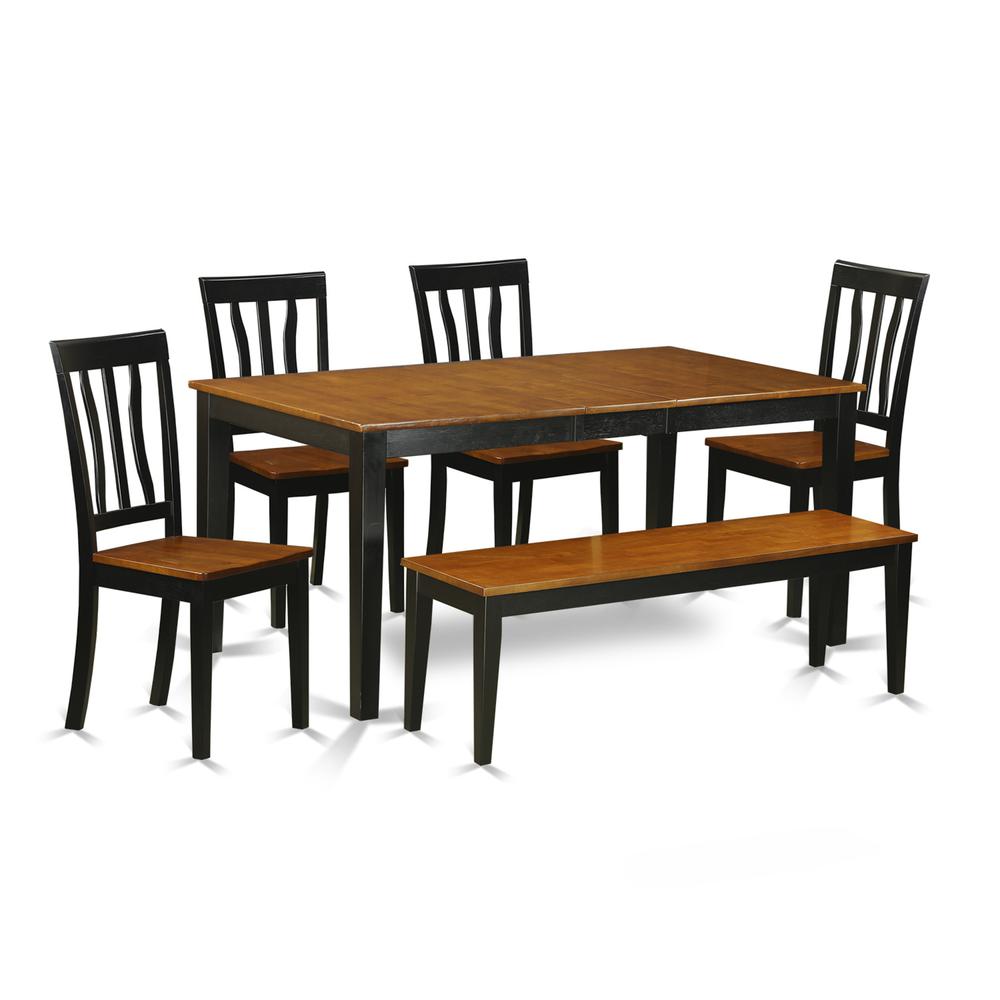 6  PC  Kitchen  Table  set-Dining  Table  and  4  Dining  Chairs  plus  a  bench. Picture 2