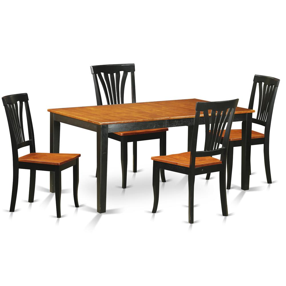 5  PC  Kitchen  Table  set-Dining  Table  and  4  Dining  Chairs. Picture 2