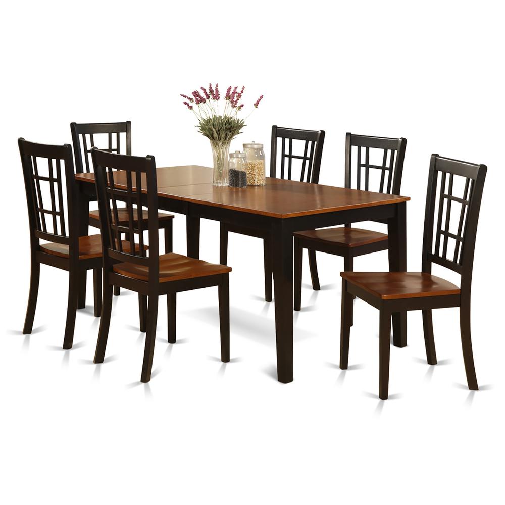 7  Pc  formal  Dining  room  set-Dining  Table  and  6  Chairs  for  Dining  room. Picture 2