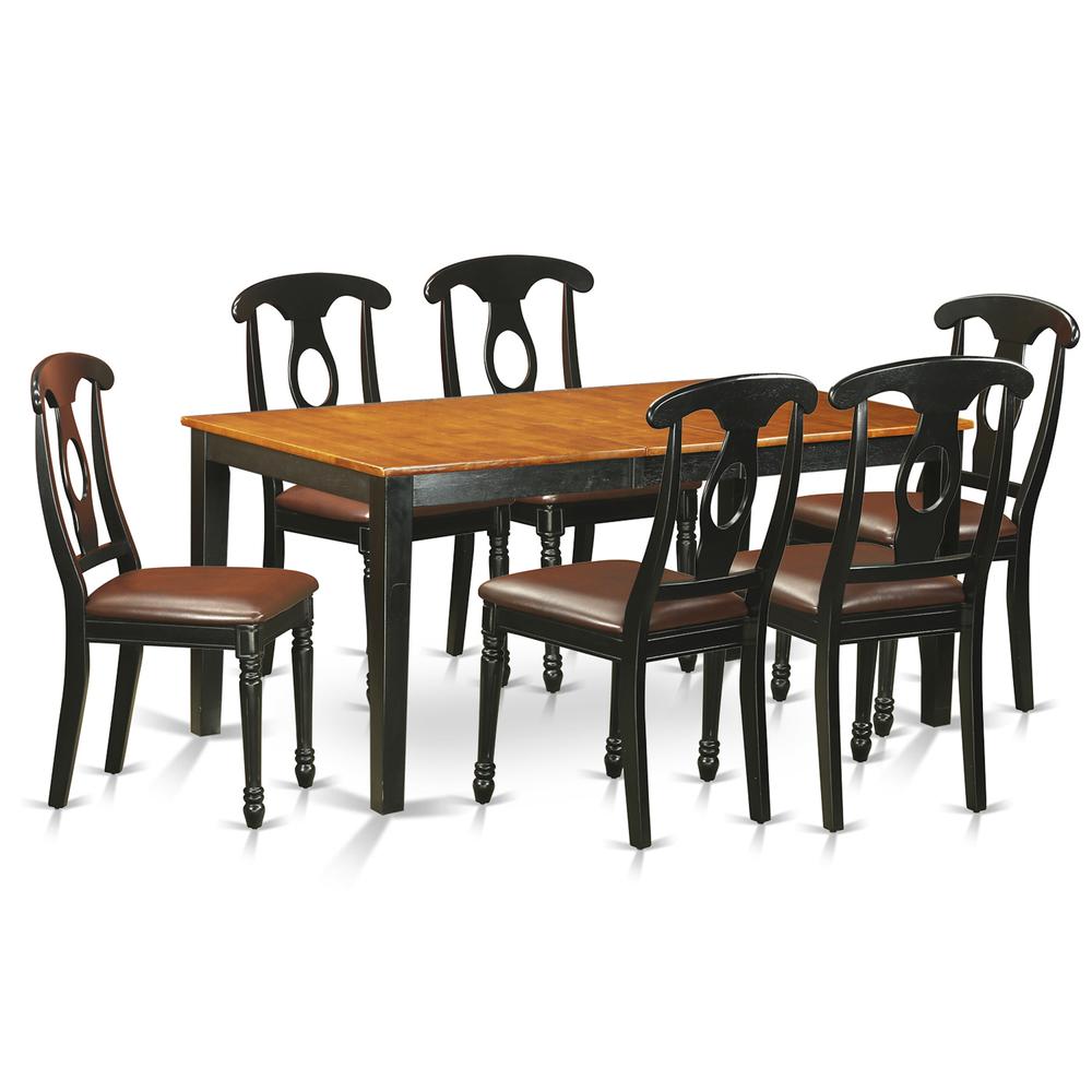 7  PC  Kitchen  Table  set-Dining  Table  and  6  Dining  Chairs. Picture 1