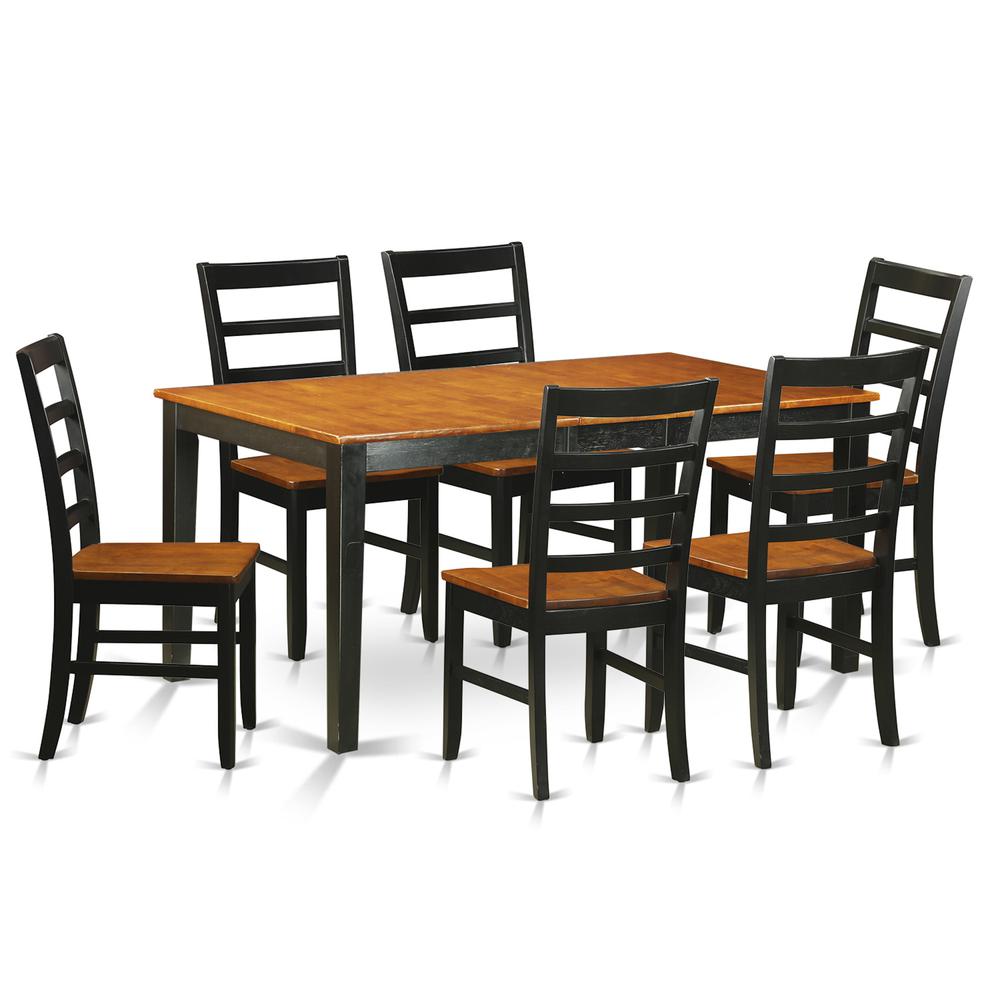 7  PC  Table  set-Dining  Table  and  6  Dining  Chairs. Picture 2