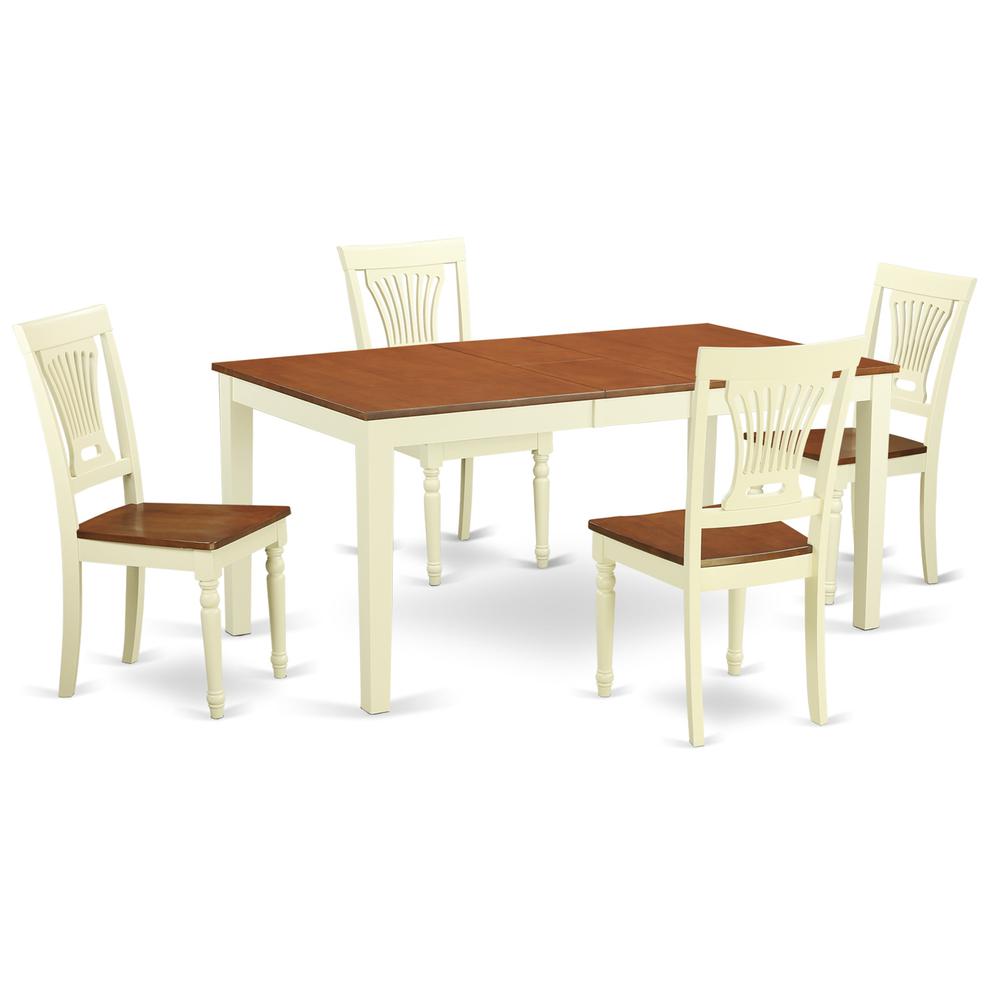 5  PC  Dining  room  set  -  Kitchen  Table  and  4  Dining  Chairs. Picture 2