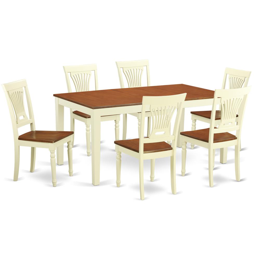 7  PcKitchen  dinette  set  -Table  and  6  Dining  Chairs. Picture 2