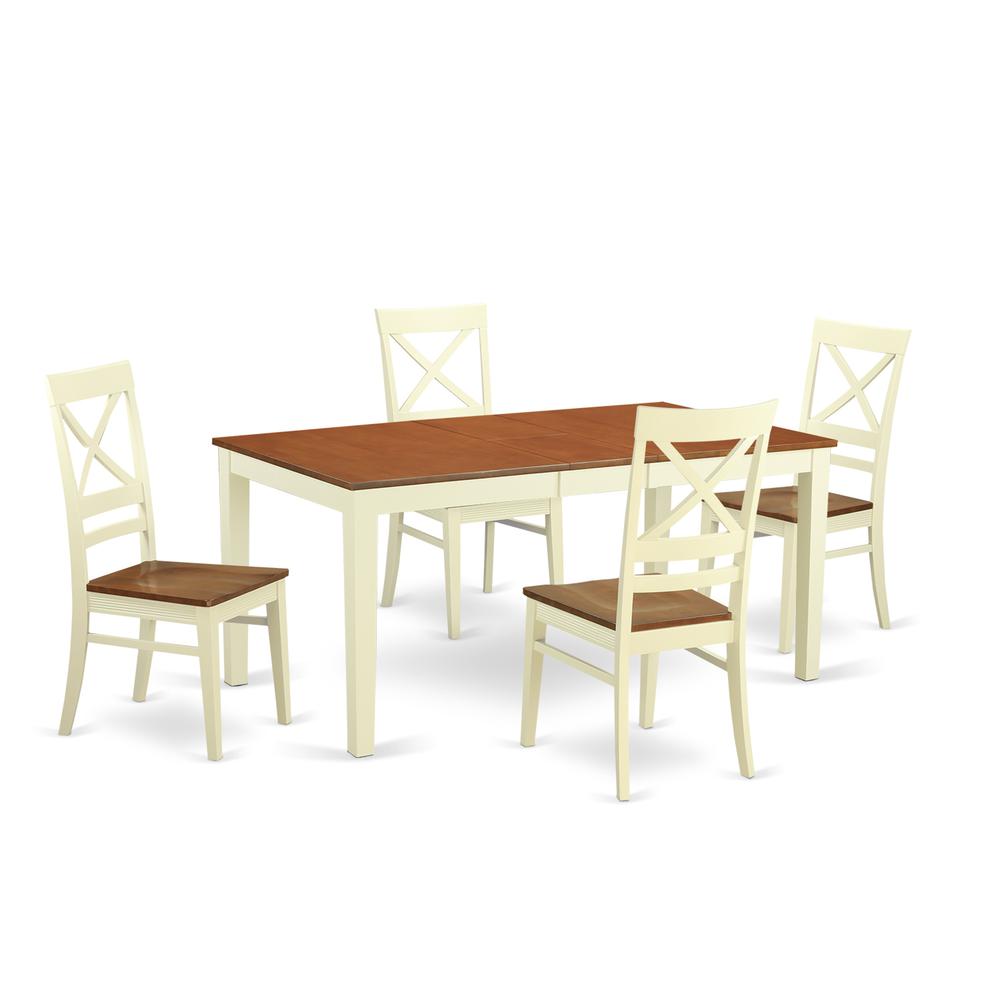 5  Pc  Dinette  set  for  4-Kitchen  Table  and  4  Dining  Chairs. Picture 2