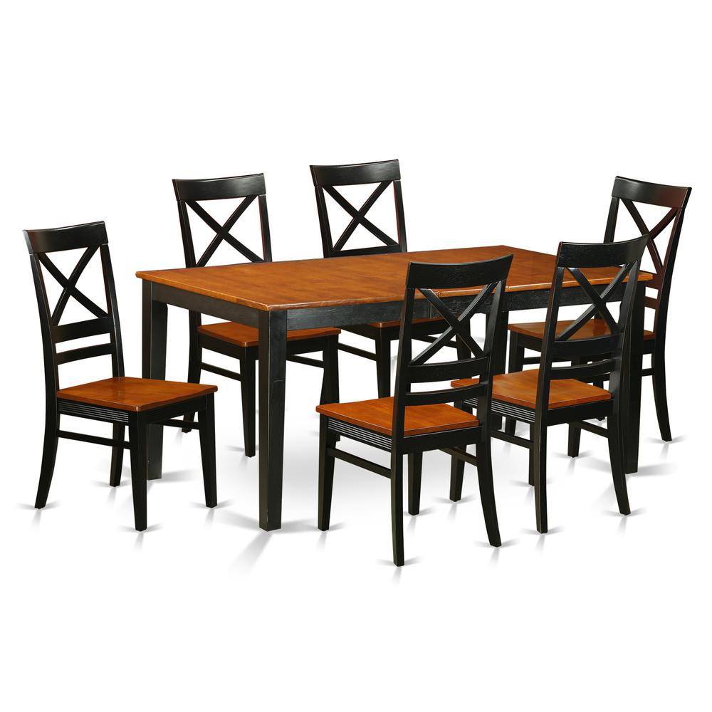 7  PC  set-Dining  Table  and  6  Dining  Chairs. Picture 2