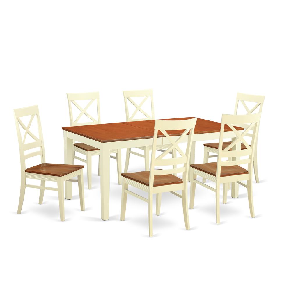 Dining  room  sets  for  6  -Kitchen  dinette  Table  and  6  Dining  Chairs. Picture 2