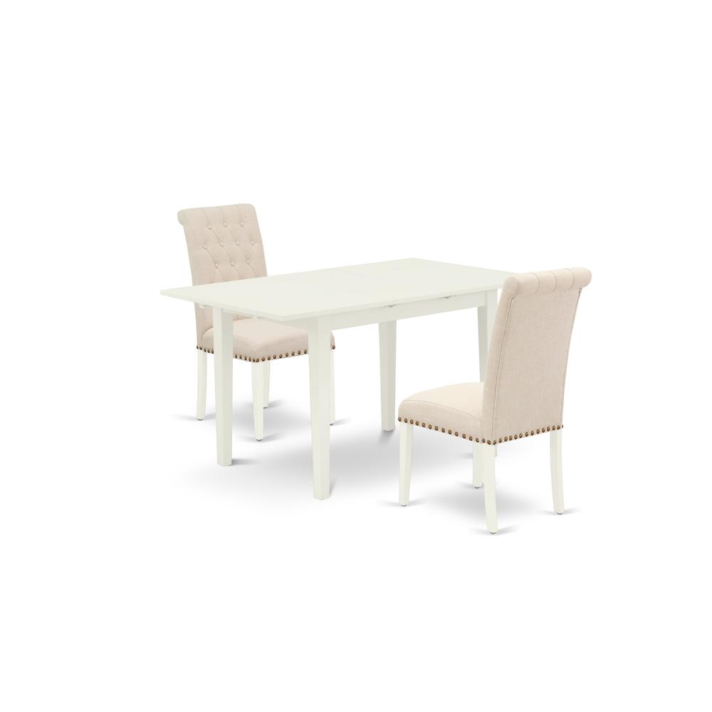 Dining Table- Dining Chairs, NOBR3-LWH-02. Picture 2