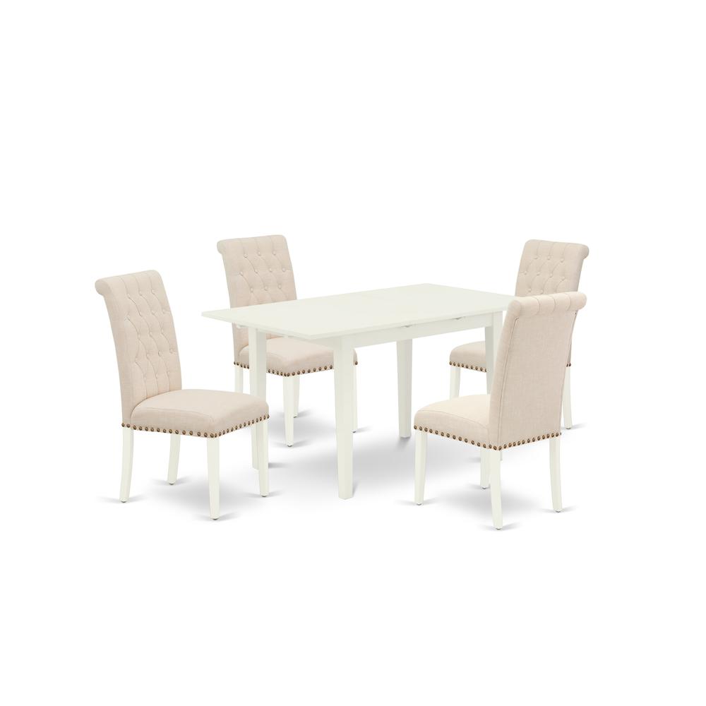 Dining Table- Dining Chairs, NOBR5-LWH-02. Picture 2