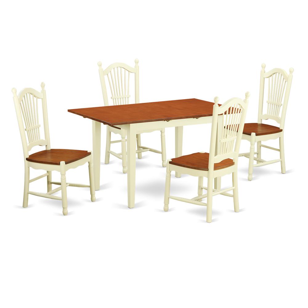5  Pc  dinette  set  -  Dinette  Table  and  4  dinette  Chairs. Picture 2