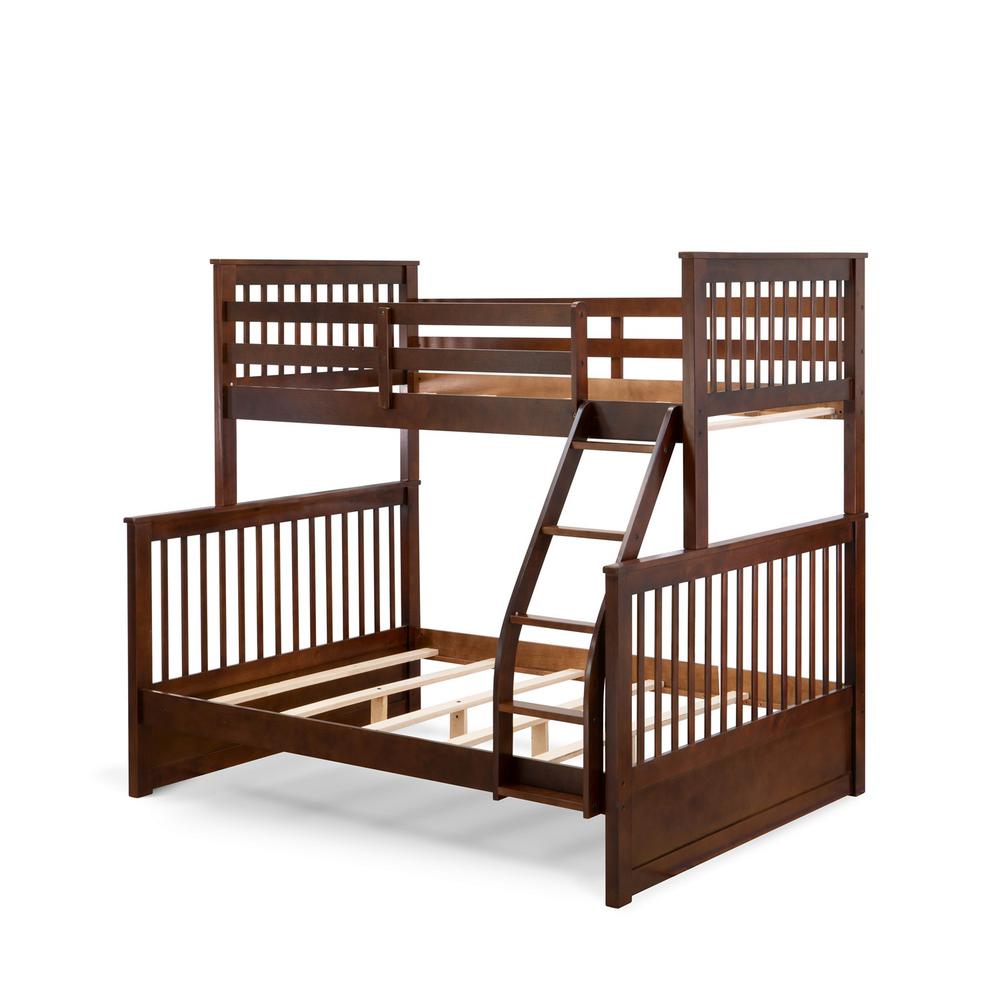 Youth Bunk Bed Walnut, ODB-03-W. Picture 2