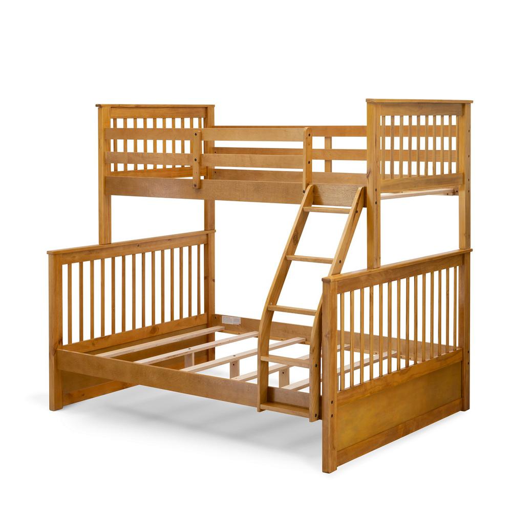 Youth Bunk Bed Oak, ODB-09-W. Picture 2