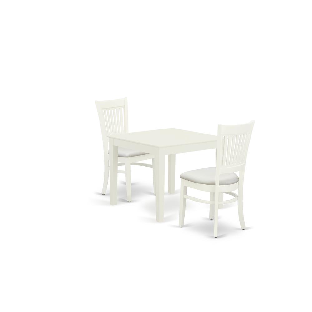 Dining Table- Dining Chairs, OXVA3-LWH-C. Picture 2