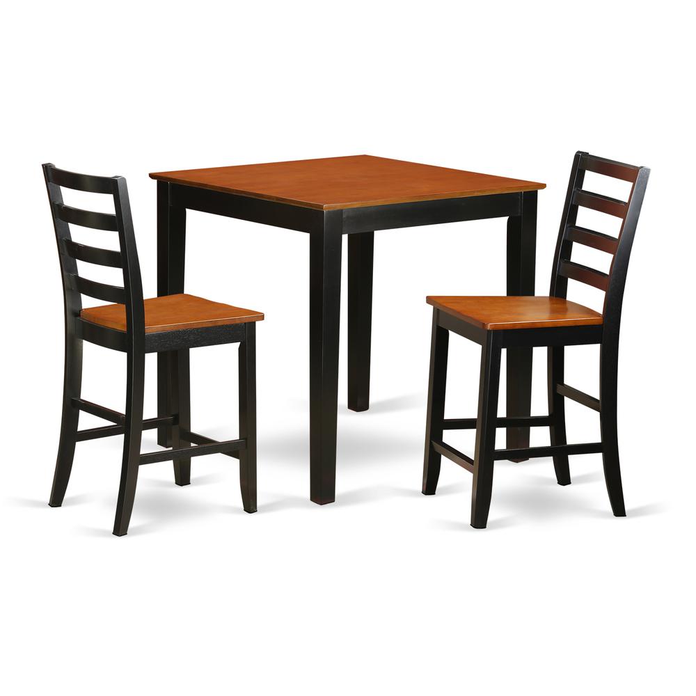 3  PC  counter  height  Table  and  chair  set  -  Kitchen  Table  and  2  Kitchen  Chairs.. Picture 2