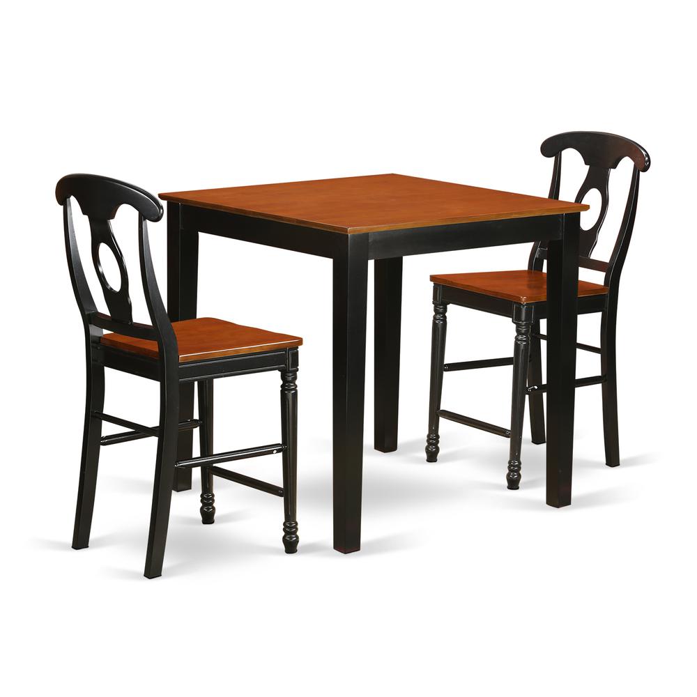 3  PC  counter  height  Dining  set  -  counter  height  Table  and  2  counter  height  stool.. Picture 2