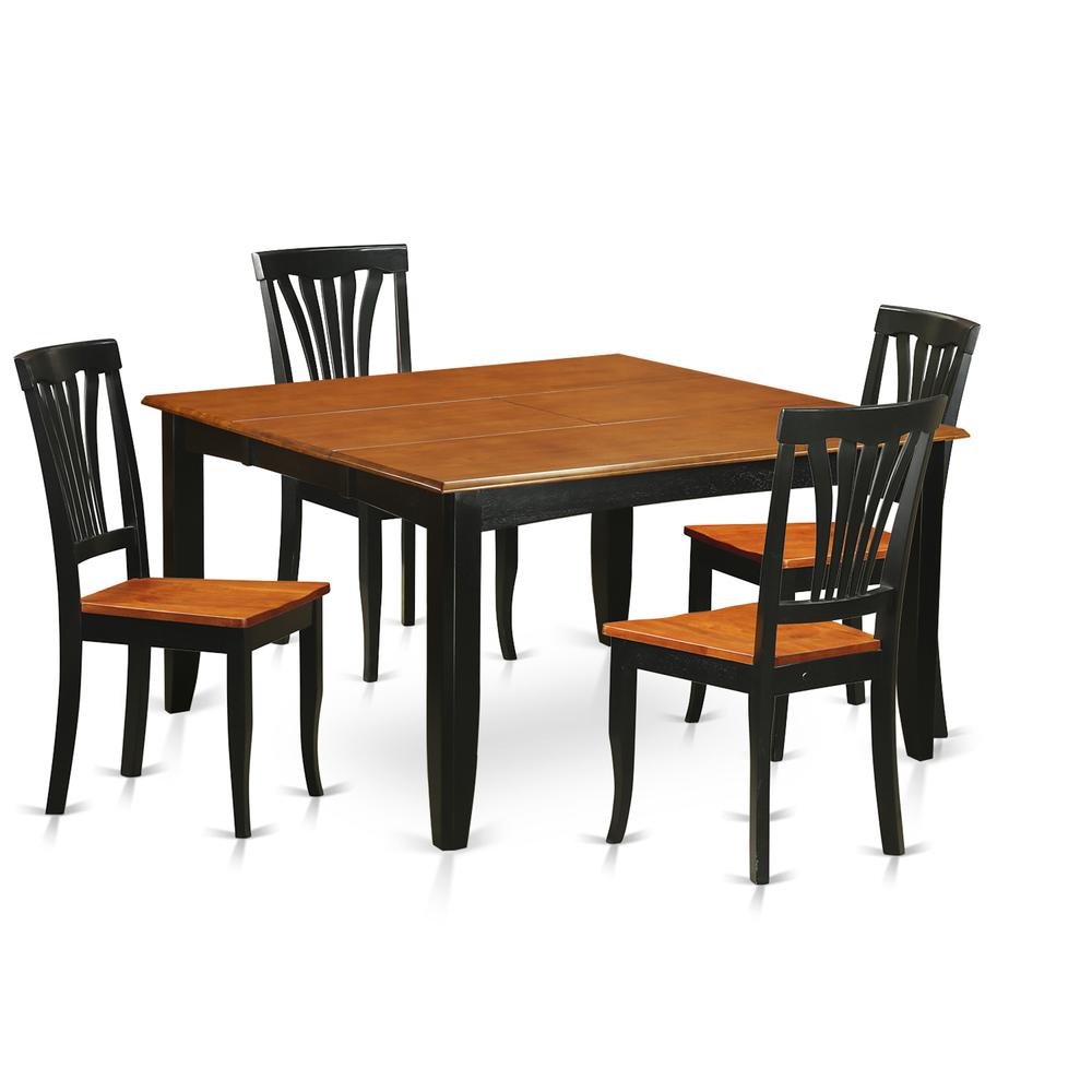 5PC  Dining  room  set-Dining  Table  and  4  Wooden  Dining  Chairs. Picture 2