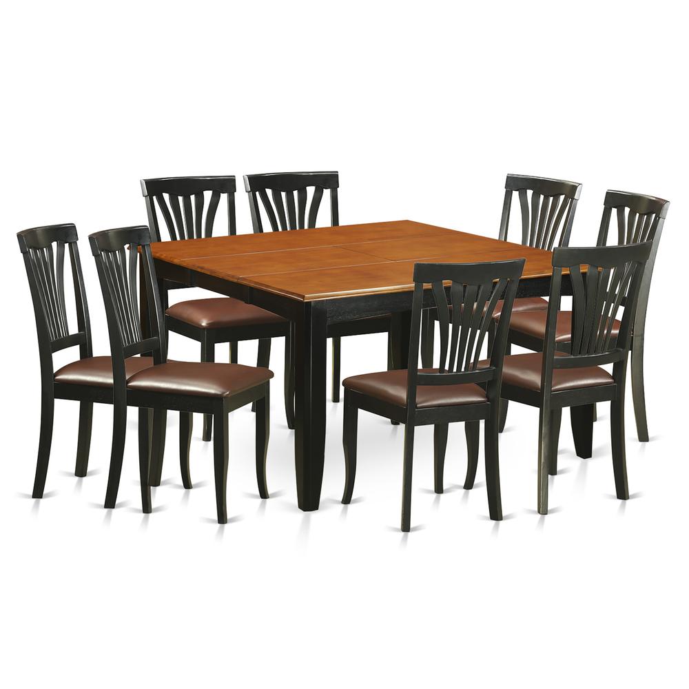 9  PC  Dining  room  set-Dining  Table  and  8  Wood  Dining  Chairs. Picture 2
