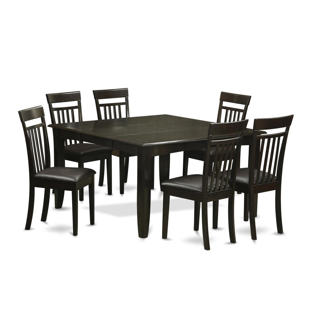 7  PC  Dining  room  set-Dinette  Table  with  Leaf  and  6  Dinette  Chairs.. Picture 2
