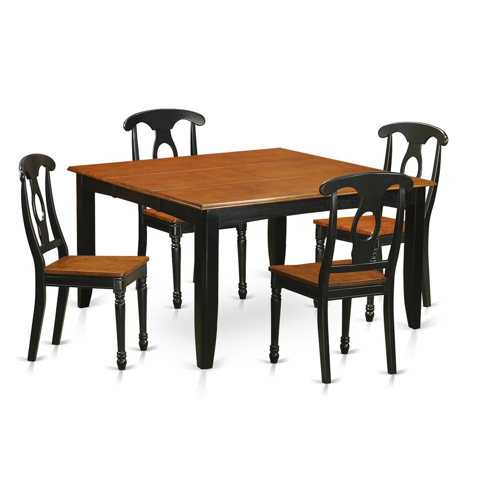 5  PC  Dining  room  set-Dining  Table  and  4  Wooden  Dining  Chairs. Picture 2