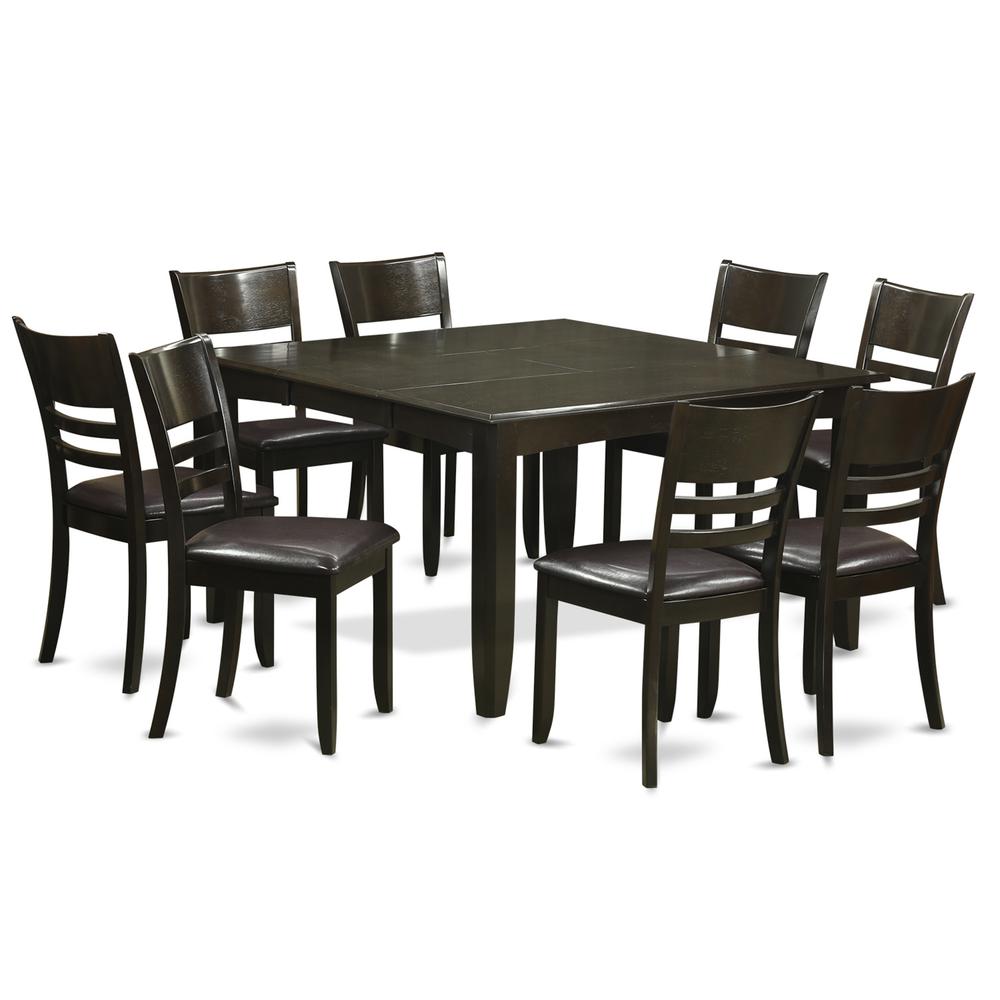 9  Pc  Dining  room  set-Dinette  Table  with  Leaf  and  8  Kitchen  Chairs.. Picture 2