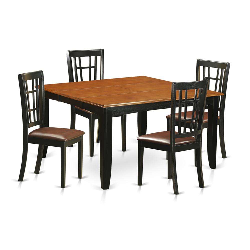 5  Pc  Dining  room  set-Dining  Table  and  4  Wooden  Dining  Chairs. Picture 2