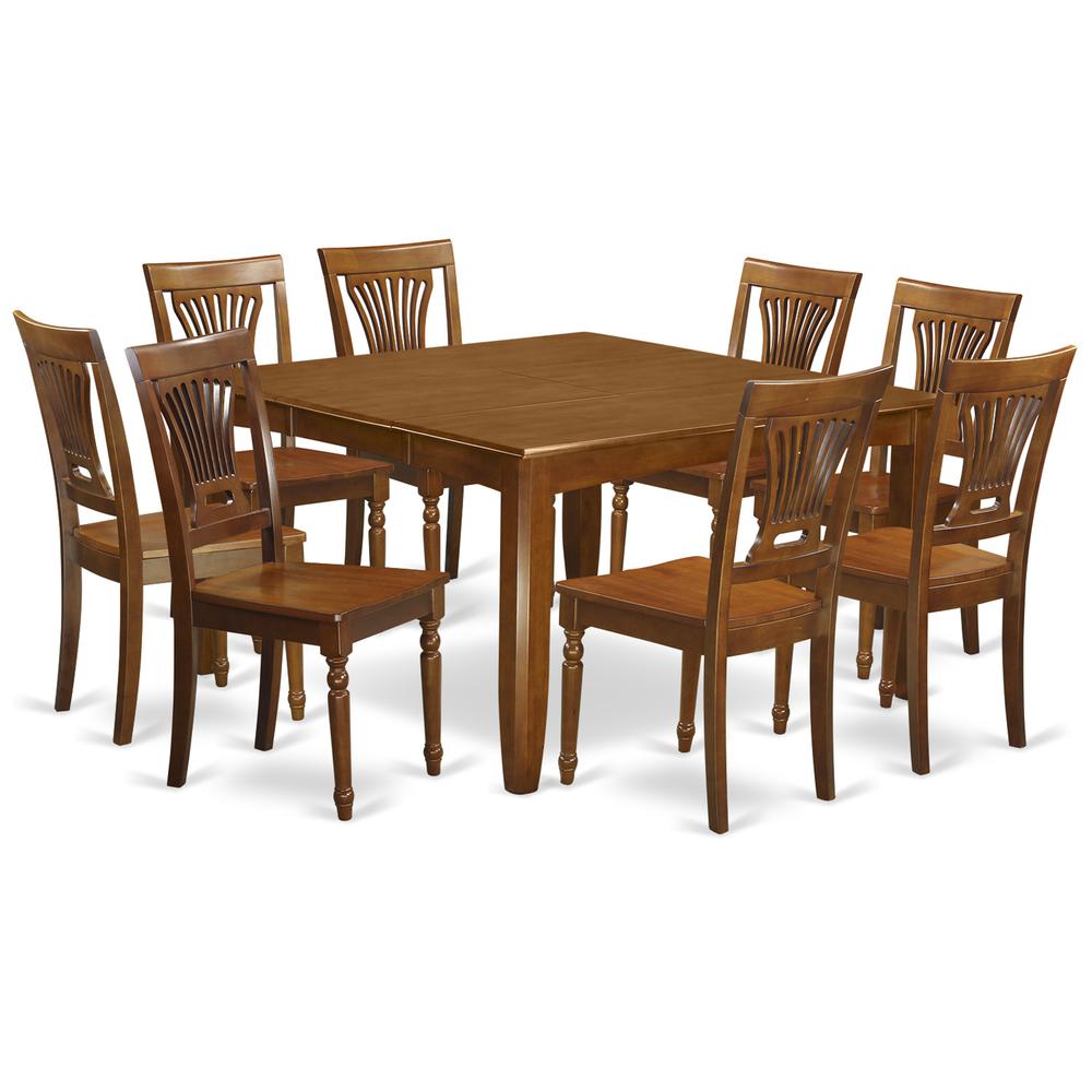9  Pc  Formal  Dining  set-Dining  Table  with  Leaf  and  8  Chairs.. Picture 2