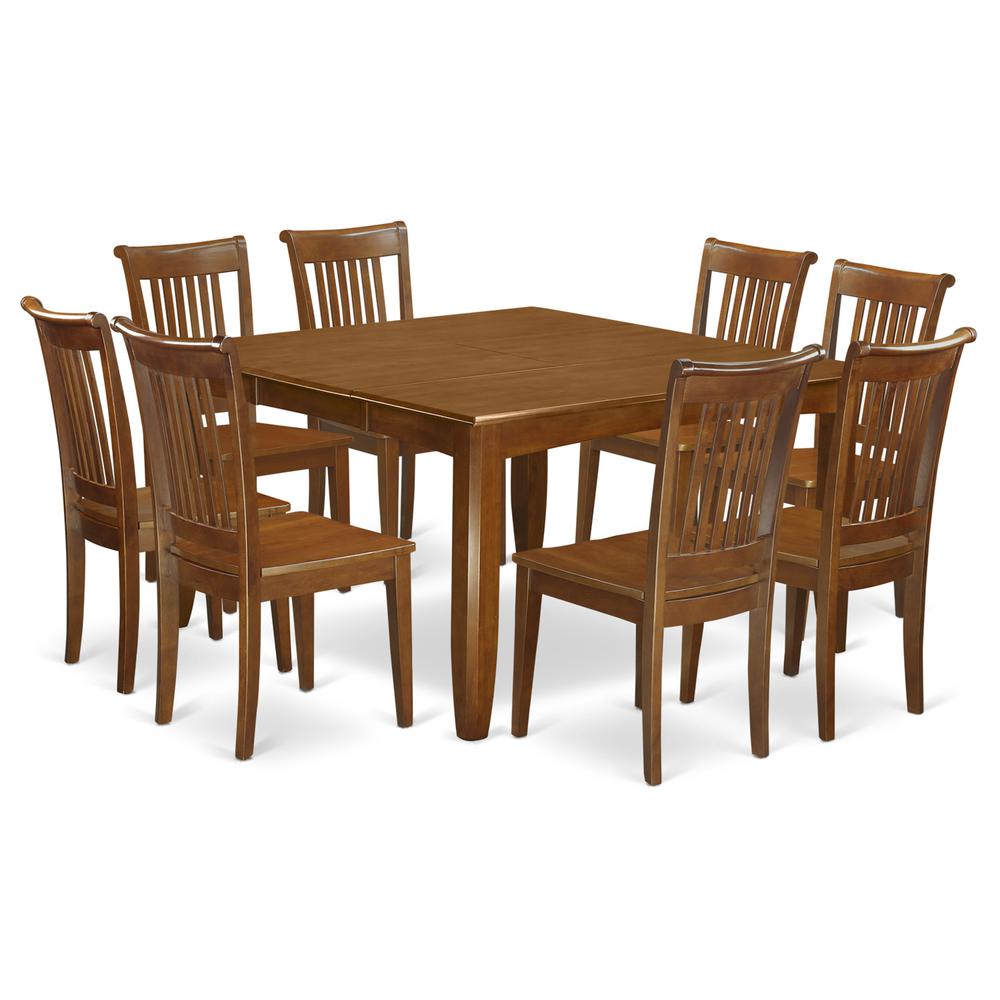 9  Pc  Dining  room  set  for  8-Kitchen  Table  with  Leaf  and  8  Dinette  Chairs.. Picture 2