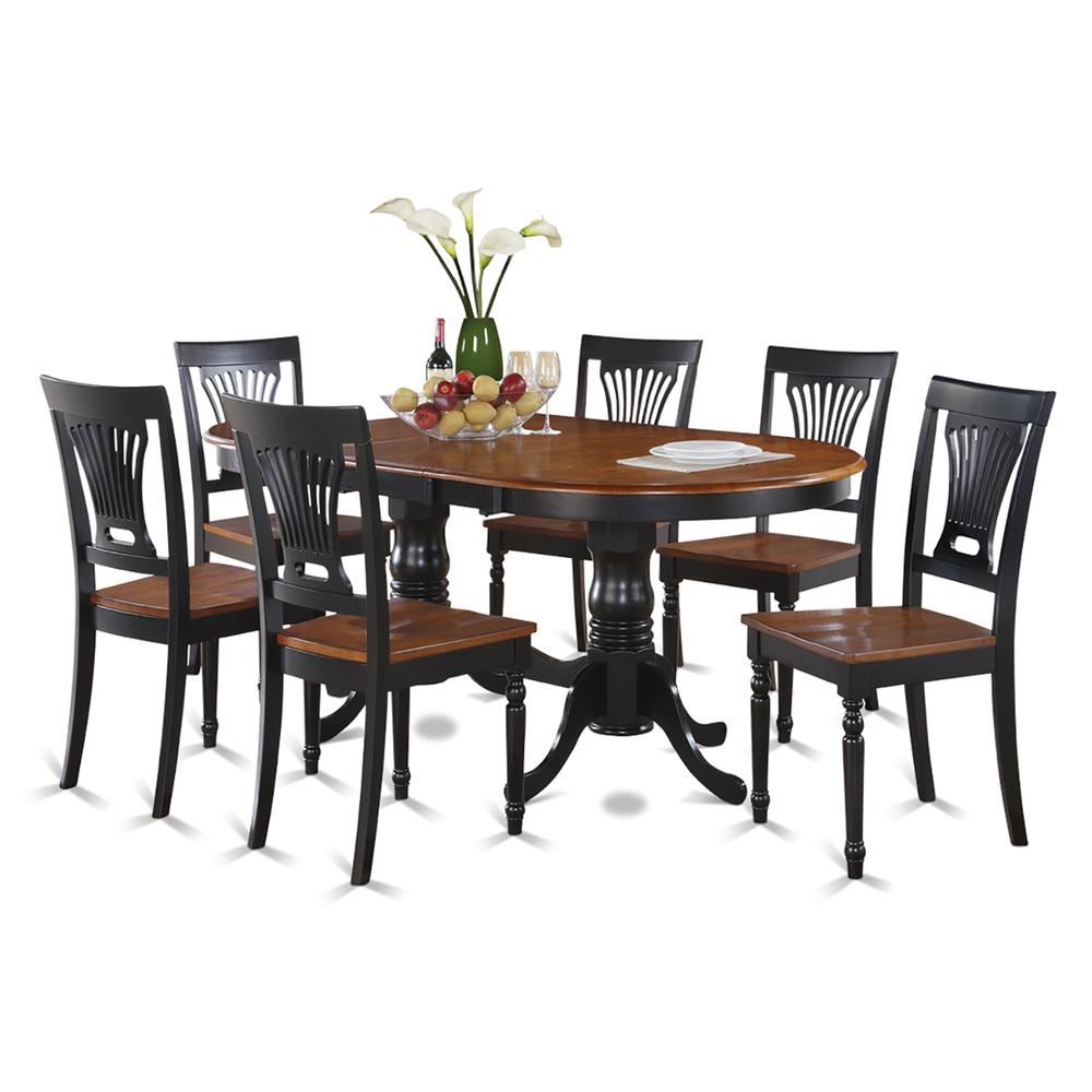 7  Pc  Dining  room  set-Dining  Table  and  6  Kitchen  Dining  Chairs. Picture 2