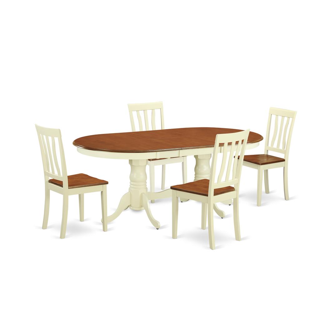 5  Pc  Dinette  set  -  Kitchen  dinette  Table  and  4  dinette  Chairs. Picture 2
