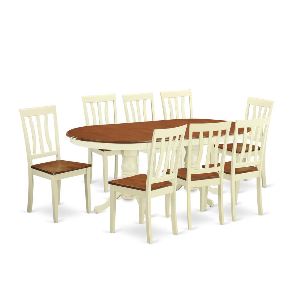 9  Pc  dinette  set  -Dining  Table  and  8  Dining  Chairs. Picture 2